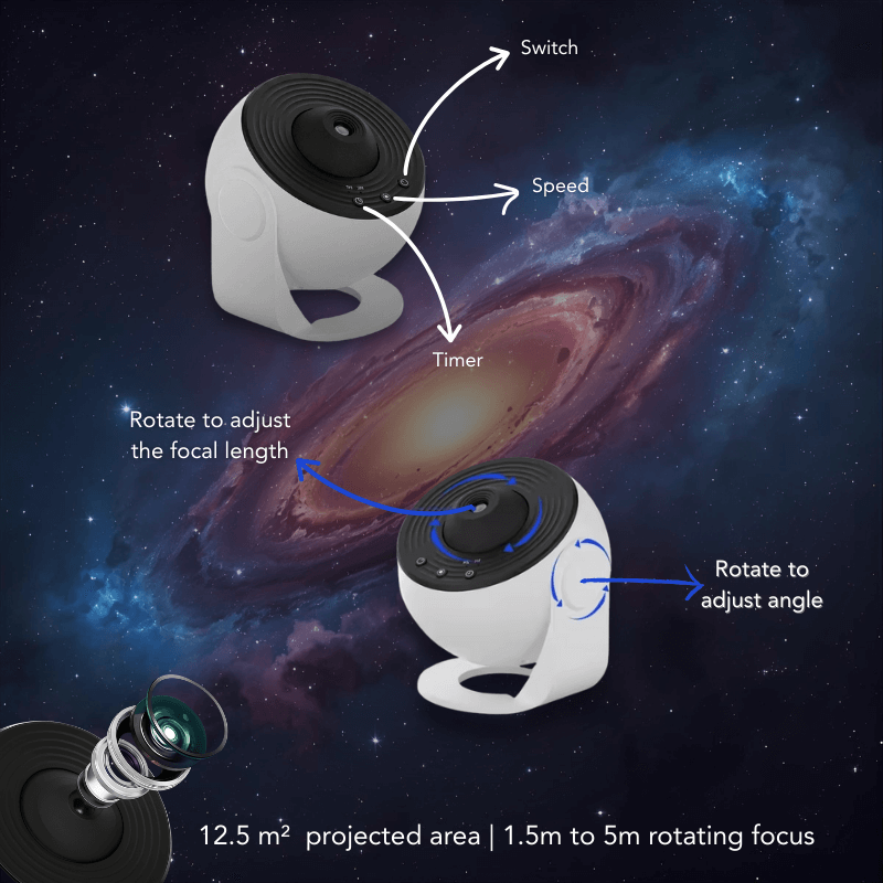 Calmm™ Galaxy Projector